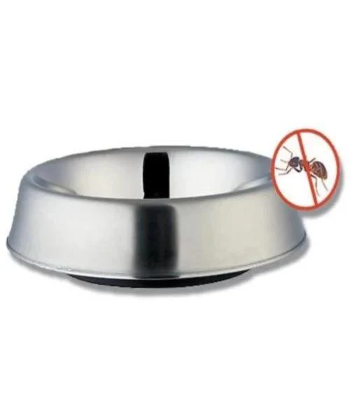 Anti-Ant Non Skid Stainless Steel Pet Bowl