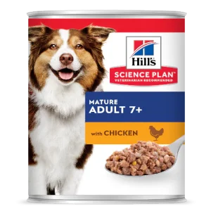 Hill's™ Science Plan™ Mature Adult 7+ with Chicken & Carrot Canned Dog Food 354g x 12