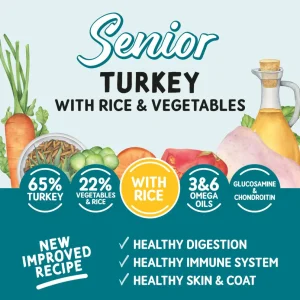 Senior Turkey & Rice 400g
