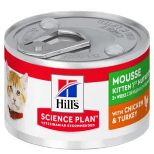 Hill's™ Science Plan™Chicken & Turkey Mousse Canned Kitten Food 82g x 12