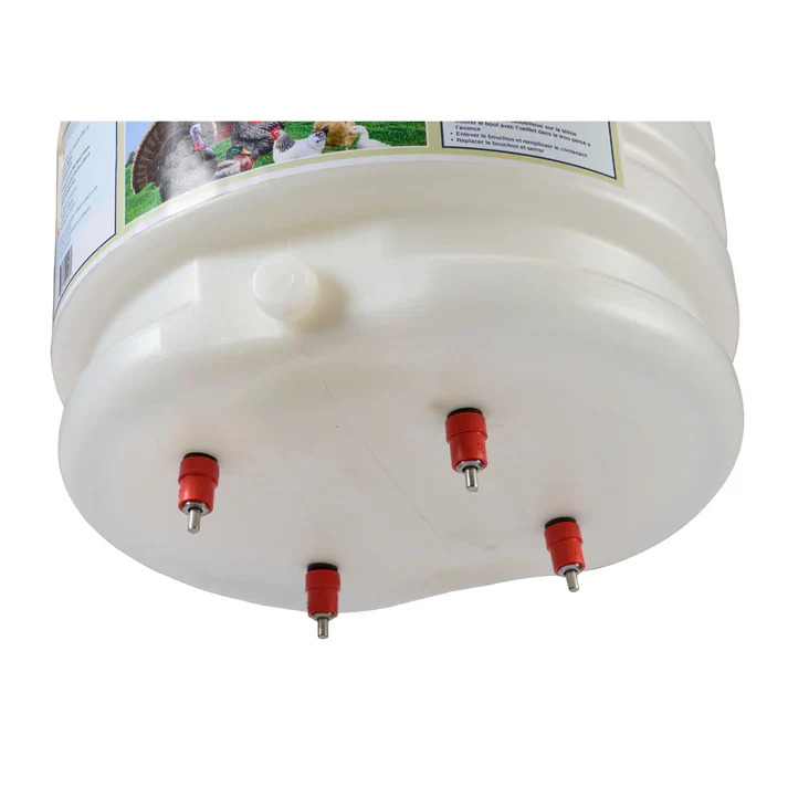 Hanging Poultry Waterer w/Nipples 3 Gallon - Bild 3