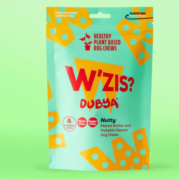 W'Zis Nutty Dubya Chew Pouch (4 chews) - Bild 2